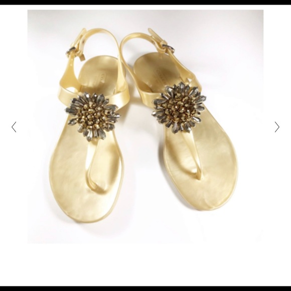 Authentic Coach Women Sandals Rubber - Picture 1 of 10